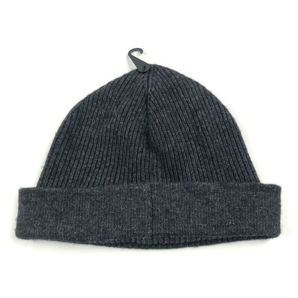 True Religion World Tour Unisex Gray Wool Winter Beanie Hat Skull Cap OSFA - Picture 7 of 10